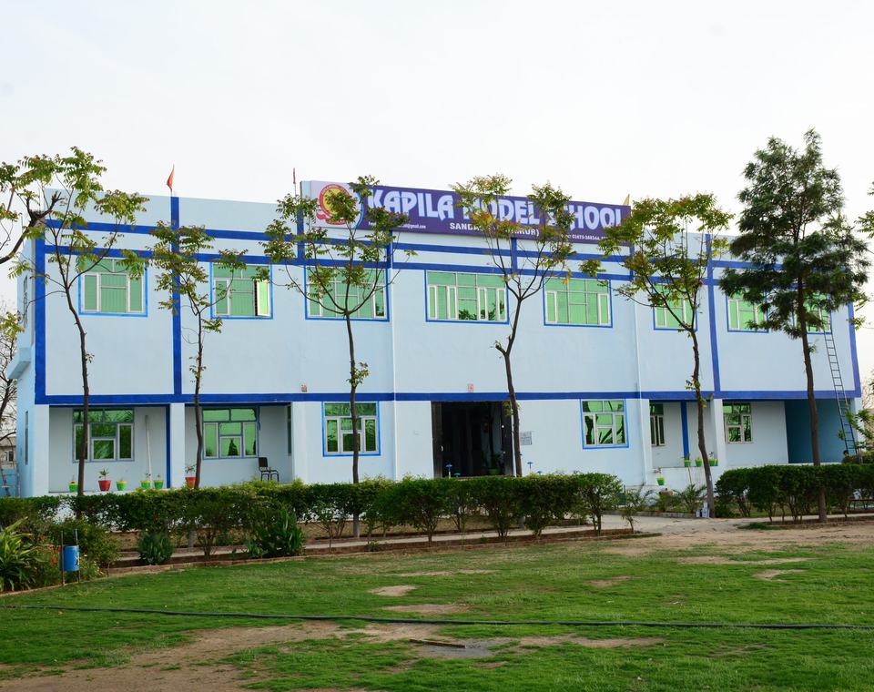 Kapila Model School campus hero image